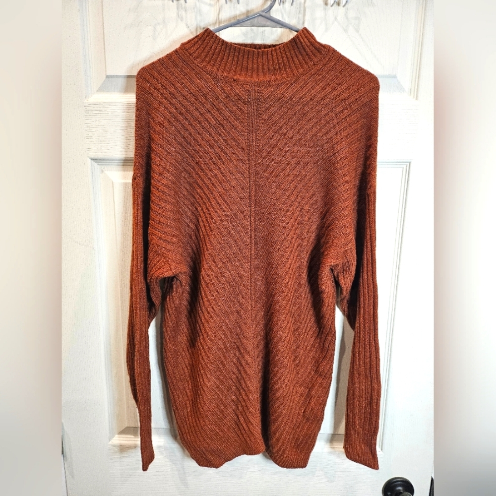 ๐ค Auburn Long Sweater ๐ - Picture 1 of 4